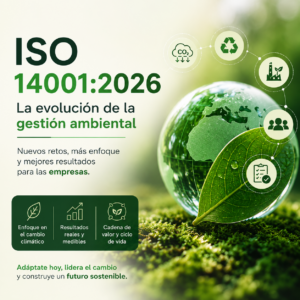Lee más sobre el artículo Cómo adaptar tu empresa a ISO 14001:2026 paso a paso