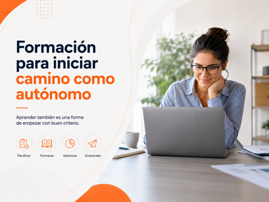 formación bonificada autónomos gestión FUNDAE Arándiga
